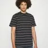 Only & Sons ONSALAN LIFE MOCK NECK TEE - T-shirt Imprimé - Dark Navy