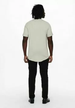 Only & Sons T-shirt Basique - Pussywillow Gray -Only & Sons Soldes Boutique bda601cfd772424d84716b5f554f2c27