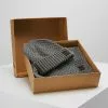 Only & Sons ONSCENZ BOX SCARF BEANIE SET - Écharpe - Medium Grey Melange