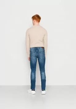 Only & Sons ONSLOOM SLIM BLUE DAMAGEMA - Jean Slim - Blue Denim -Only & Sons Soldes Boutique bed70a717b2643d599d2a23ebcc4b6ab