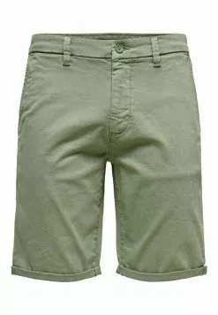 Only & Sons ONSPETER OVERDYED - Short - Oil Green 10 Only & Sons ONSPETER OVERDYED - Short - Oil Green -Only & Sons Soldes Boutique c09c84a94da74cfa87d033ed5fae1491
