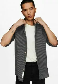 Only & Sons Chemise - Dark Navy -Only & Sons Soldes Boutique c09da1fac99f407b89256c5fa21ecb4d