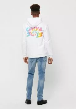Only & Sons Sweat à Capuche - Bright White