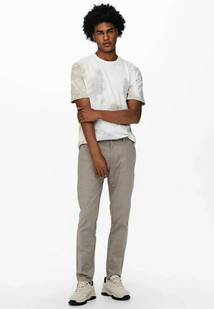Only & Sons ONSMARK TAP PANT - Chino - Chinchilla 2 Only & Sons ONSMARK TAP PANT - Chino - Chinchilla – Image 2