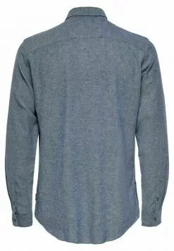Only & Sons TWILL - Chemise - Dark Navy -Only & Sons Soldes Boutique c3ded93fab2442bbb14ab25583fba3e0