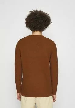 Only & Sons ONSDAN STRUCTURE CREW NECK - Pullover - Monk Robe -Only & Sons Soldes Boutique c3fa37a333ed4a91a39549150b8a77b2