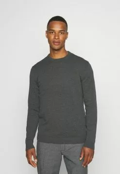 Only & Sons ONSALEX CREW NECK - Pullover - Dark Grey Melange