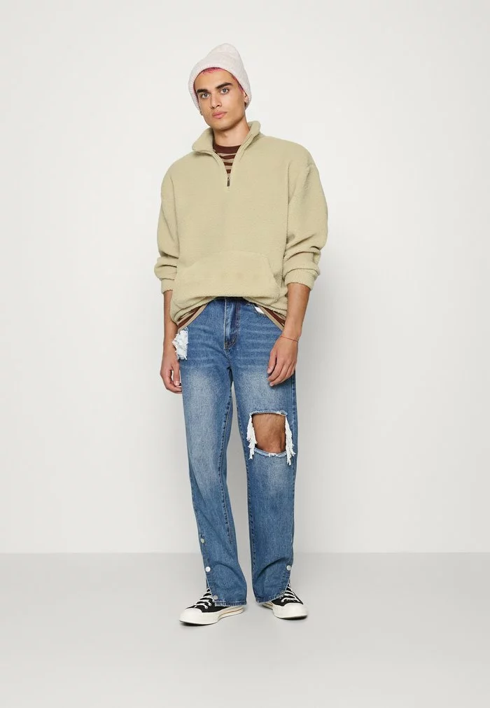 Only & Sons ONSREMY - Sweat Polaire - Pelican 2 Only & Sons ONSREMY - Sweat Polaire - Pelican – Image 2