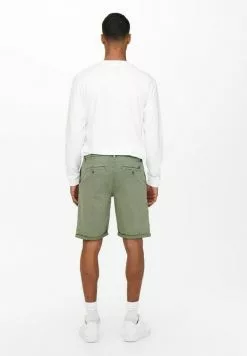 Only & Sons ONSPETER OVERDYED - Short - Oil Green 8 Only & Sons ONSPETER OVERDYED - Short - Oil Green -Only & Sons Soldes Boutique c56a6ff71be9481995550d224b9c315c
