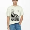 Only & Sons T-shirt Imprimé - Star White