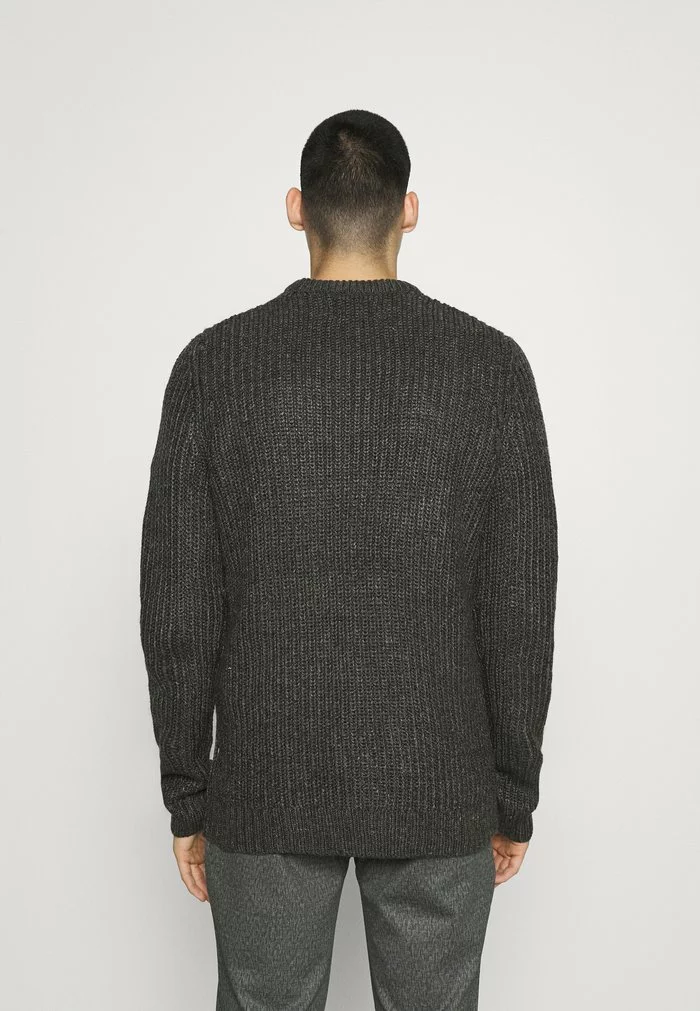 Only & Sons ONSNAZLO CREW NECK - Pullover - Dark Grey Melange 3 Only & Sons ONSNAZLO CREW NECK - Pullover - Dark Grey Melange – Image 3