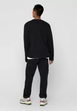 Only & Sons Sweatshirt - Dark Navy -Only & Sons Soldes Boutique c6647cedfd1a4fb6b2ad048b3064b218