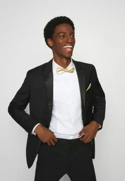 Only & Sons ONSTRENT BOW TIE BOX HANKERCHIEF SET - Mouchoir De Poche - Golden Spice