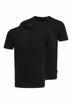 Only & Sons 2 PACK - T-shirt Basique - Black