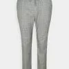 Only & Sons ONSLINUS PANT CHECK LONG - Pantalon Classique - Light Grey Melange