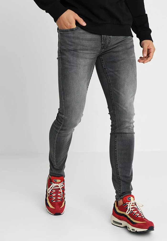 Only & Sons ONSWARP - Jeans Skinny - Grey Denim 1 Only & Sons ONSWARP - Jeans Skinny - Grey Denim