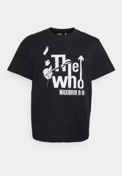 Only & Sons ONSWHO LIFE - T-shirt Imprimé - Black