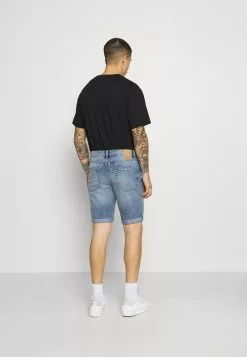 Only & Sons ONSPLY LIFE BLUE - Short En Jean - Blue Denim -Only & Sons Soldes Boutique c8413d299042480b828e85092d625fa7