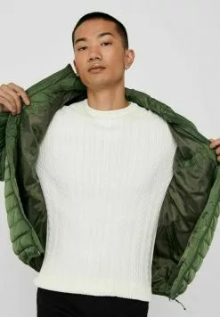 Only & Sons ONSPAUL HIGHNECK JACKET - Veste Mi-saison - Olive Night -Only & Sons Soldes Boutique c8a2c5142ec7493a912b1489d3070177