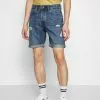 Only & Sons ONSAVI LOOSE BLUE - Short En Jean - Blue Denim