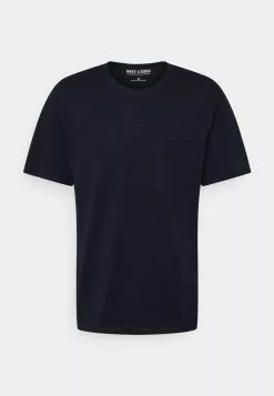 Only & Sons ONSROY REG SLUB POCKET TEE - T-shirt Basique - Dark Navy -Only & Sons Soldes Boutique c9bda8d7886a4e78883de14785253119