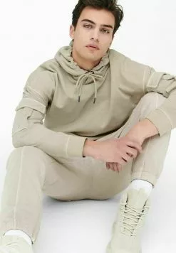 Only & Sons Pantalon Cargo - Silver Lining -Only & Sons Soldes Boutique ca5e0280f111481f8205c445b28df244