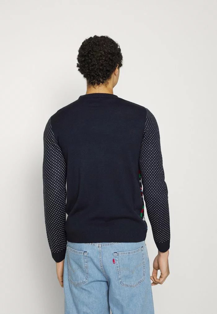 Only & Sons CREW JAQUARD - Pullover - Larkspur 3 Only & Sons CREW JAQUARD - Pullover - Larkspur – Image 3