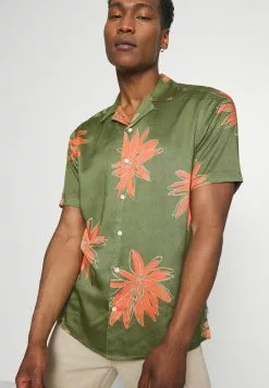 Only & Sons ONSKAJ LIFE - Chemise - Oil Green -Only & Sons Soldes Boutique cae1905493f141b1b25df79c72060790