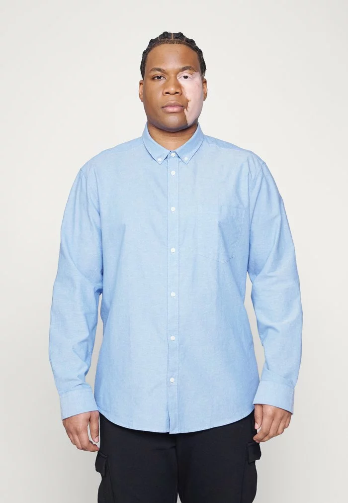 Only & Sons ONSALVARO LIFE OXFORD - Chemise - Blue 4 Only & Sons ONSALVARO LIFE OXFORD - Chemise - Blue – Image 4