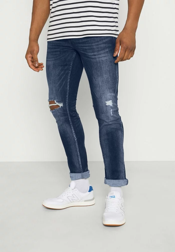 Only & Sons ONSLOOM LIFE - Jean Slim - Blue Denim 1 Only & Sons ONSLOOM LIFE - Jean Slim - Blue Denim