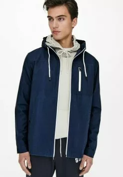 Only & Sons Veste Mi-saison - Dress Blues -Only & Sons Soldes Boutique cbce3533db1342b3ae6659b8ddb4a407