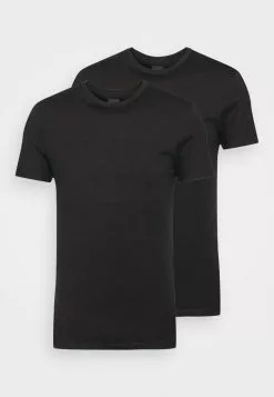 Only & Sons ONSBASIC SLIM O-NECK 2PACK - T-shirt Basique - Black -Only & Sons Soldes Boutique cc5028791b49454480c12940ed08c67e