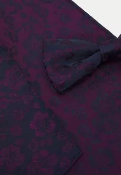 Only & Sons ONSTIMOTHY PATTERN BOWTIE SET - Mouchoir De Poche - Dark Navy/purple -Only & Sons Soldes Boutique cc7506ae073f449aa76201b4b9859a3d