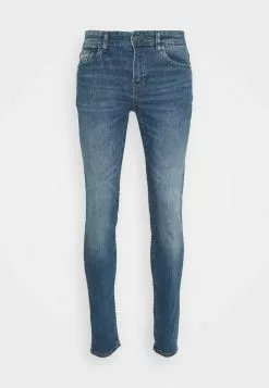 Only & Sons ONSWARP LIFE - Jeans Skinny - Blue Denim -Only & Sons Soldes Boutique cdae80805cf14acfb79f8e2de7aa9d0a