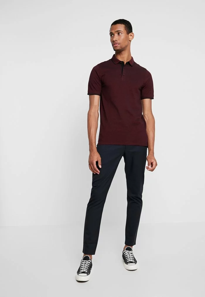 Only & Sons ONSMARK MELANGE - Pantalon Classique - Blue 2 Only & Sons ONSMARK MELANGE - Pantalon Classique - Blue – Image 2