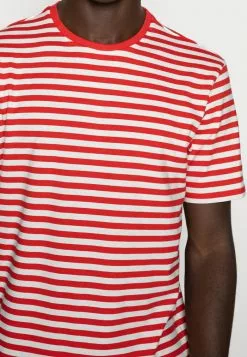 Only & Sons ONSJAMIE LIFE SS STRIPE REG TEE NOO - T-shirt Imprimé - High Risk Red -Only & Sons Soldes Boutique ce17a417e80f46a4a02598fc53c0c9a9