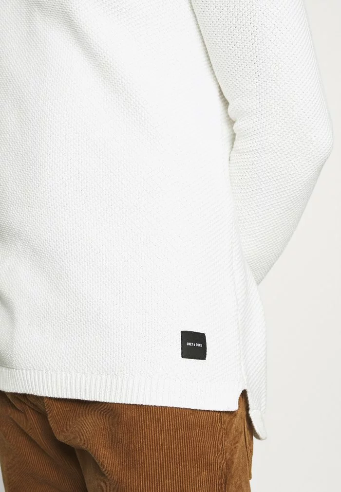 Only & Sons ONSDAN STRUCTURE CREW NECK - Pullover - Cloud Dancer 6 Only & Sons ONSDAN STRUCTURE CREW NECK - Pullover - Cloud Dancer – Image 6