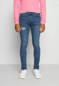 Only & Sons ONSLOOM DAMAGE - Jean Slim - Blue Denim