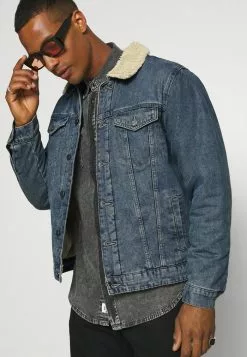 Only & Sons ONSLOUIS LIFE JACKET - Veste En Jean - Blue Denim -Only & Sons Soldes Boutique cf1b89c6ee1b49758f10a219d736ee51