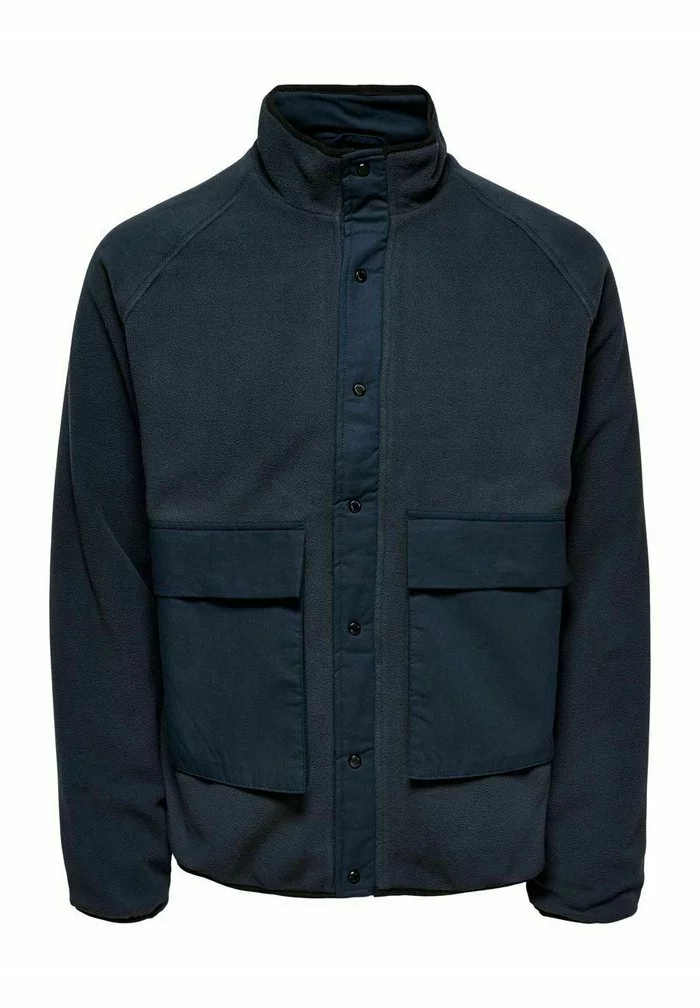Only & Sons Veste Polaire - Dark Navy 1 Only & Sons Veste Polaire - Dark Navy