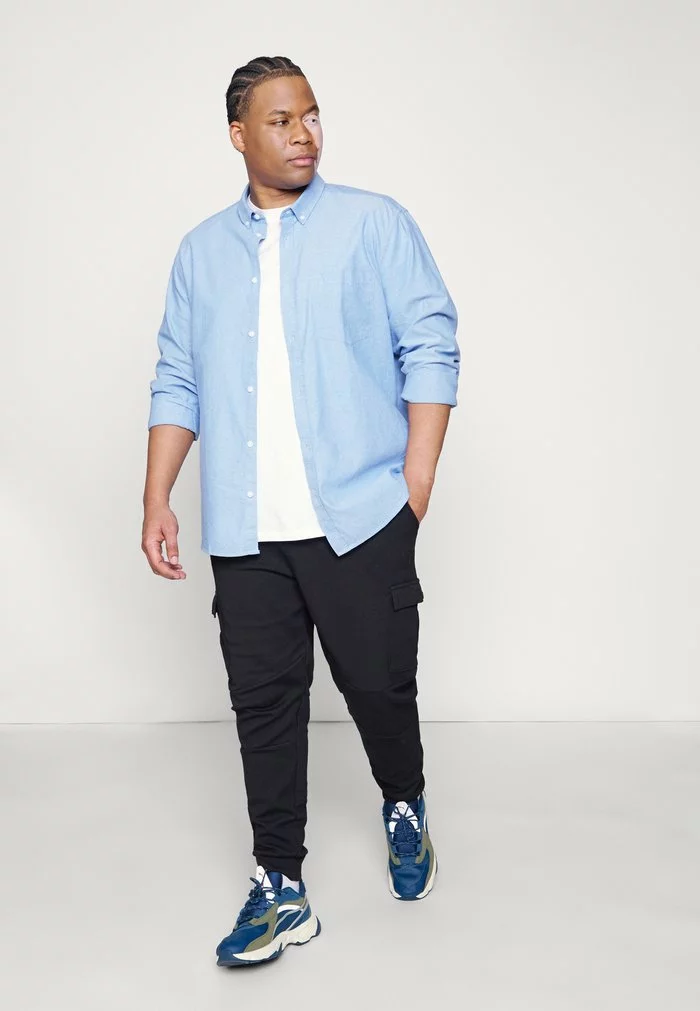 Only & Sons ONSALVARO LIFE OXFORD - Chemise - Blue 2 Only & Sons ONSALVARO LIFE OXFORD - Chemise - Blue – Image 2