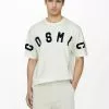 Only & Sons OVERSIZE - T-shirt Imprimé - Star White