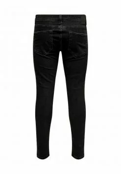 Only & Sons SKINNY FIT ONSWARP LIFE - Jeans Skinny - Black Denim -Only & Sons Soldes Boutique d475938d54394a26ab84754e0d0cd443