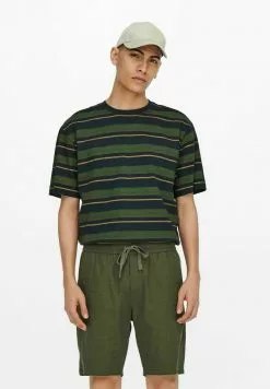 Only & Sons RELAXED FIT - T-shirt Imprimé - Dark Navy