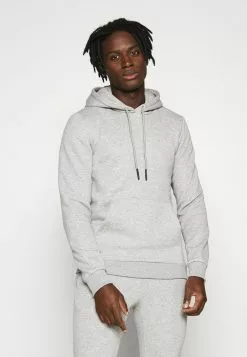 Only & Sons ONSCERES LIFE - Sweat à Capuche - Light Grey Melange