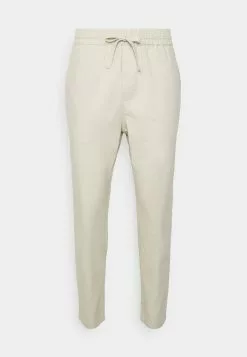 Only & Sons ONSLINUS CROP MIX - Pantalon Classique - Silver Lining