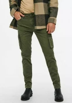 Only & Sons ONSKRIS - Pantalon Cargo - Olive Night
