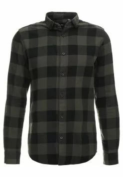 Only & Sons ONSGUDMUND CHECKED - Chemise - Forest Night -Only & Sons Soldes Boutique d610e217642e4d919e79061e59c2faee