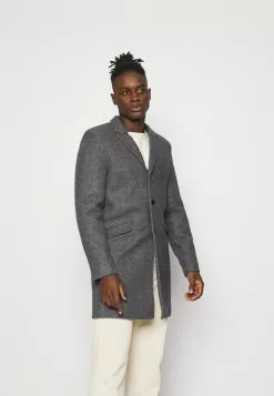 Only & Sons ONSJULIAN STAR COAT - Manteau Classique - Light Grey Melange