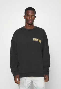 Only & Sons ONSGUNSNROSES LIFE CREWNECK - Sweatshirt - Black -Only & Sons Soldes Boutique d7fb78409d4c4053a95a7adb947e9cb8